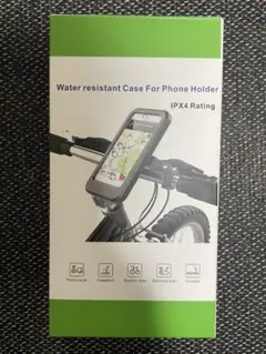 新品　防水　スマホホルダー　IPX4 360度回転　自転車用　フーデリ　バイクのサムネイル