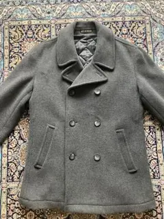 【極美品◦希少色✨】ムーアブルック ダッフルコート ヘリンボーン 英国製 ピンク 極美品◦希少色✨】ムーアブルック ダッフルコート ヘリンボーン