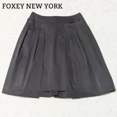 フォクシーニューヨーク フレアスカート シャンゼリゼ 膝丈 洗える Ｍ グレーのサムネイル