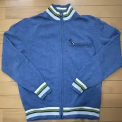 レコパン　ジップアップニット