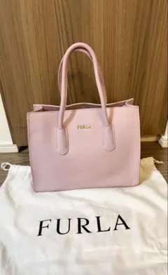 FURLA トートバッグ　ピンク