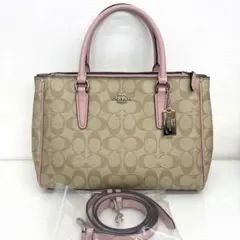 美品】 coach シグネチャー ハンドバッグ F26139/IMBE5 - メルカリ