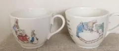 【美品】ピーターラビット　マグカップ　計2個セット