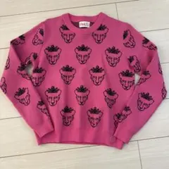 ❤️韓国❤️ピンク❤️ライオン柄長袖ニット❤️