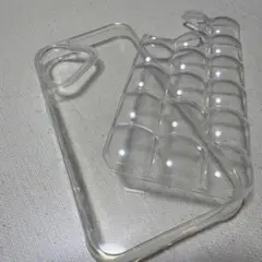 iPhone17用 ぽこぽこスマホクリアケース
