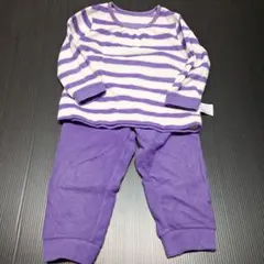 ユニクロ　薄手フリースパジャマ90