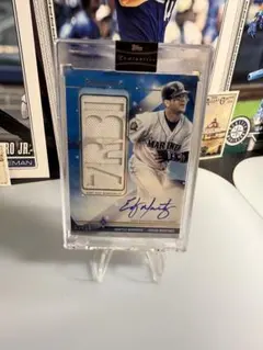 元イチロー同僚＆殿堂入り Edgar Martinez 直筆サインジャージカード 