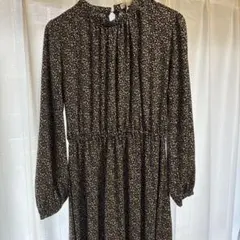 earth music&ecology 小花柄 ロングワンピース