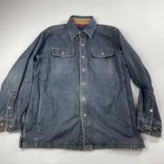ま*す様 094 LANDS' END デニムジャケット カバーオール Sのサムネイル