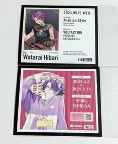 にじさんじ百貨店 オリジナルドリンクラベル 渡会雲雀