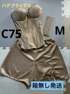 〈購入可能〉ブライダルインナー3点セット【ビスチェ、フレアパンツ、拡張パット】