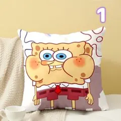 クッションカバースポンジボブ