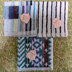 ⑮3枚　タオルハンカチ