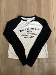 ラグラン Tシャツ y2k