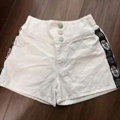 JENNI ボタン付きハーフパンツ ホワイト