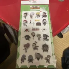 ハンターハンター　シール　しまむら購入