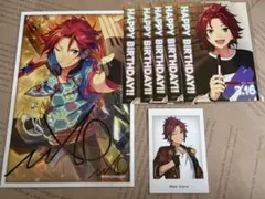 衣更真緒　サインステッカー　バースデーブロマイド