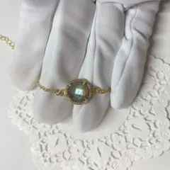 ラブラドライトブレスレット