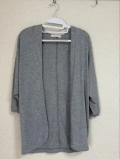 (chocol raffine robe) 五分袖カーディガン
