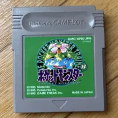 ポケットモンスター 緑】ソフト刻印00A ゲームボーイソフト - メルカリ