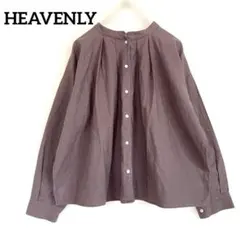 美品 HEAVENLY コットンリネン 2WAY プルオーバーブラウスのサムネイル