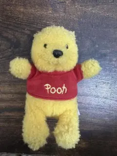 プーさん ぬいぐるみ 赤いシャツ