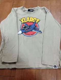 XLARGE KIDS 長袖カットソー 飛行機 ゴリラ