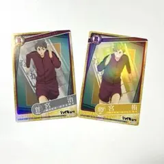 ハイキュー　宮兄弟　宮治・宮侑　きゃらくたぶるカードグミvol.3