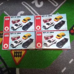 トミカ ハッピーセットミニカー 4台セット2026第1弾全4種※DVDありません