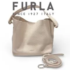 ［極美品］FURLA フルラ　ショルダーバッグ　ワンショルダー　ベージュ