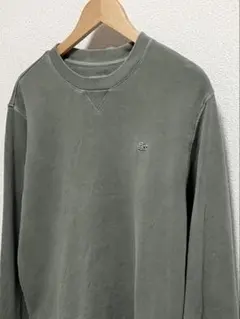 LACOSTE ラコステ VINTAGE WASHED スウェット日本製オリーブ