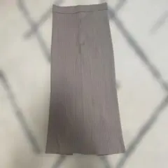 【早い者勝ち】SLOBE IENA リブニットロングスカート 38 手洗い可