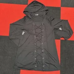 NieR CLOTHING フード付きパーカー 黒