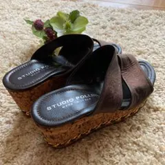 ポリーニ　Pollini コルクサンダルのサムネイル