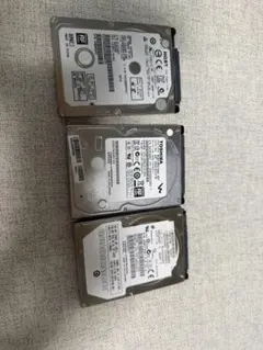 2.5インチ HDD 3台セット 1TB＋500GB×2