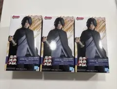 NARUTO NEXT GENERATIONS 忍界造形列伝 うちはサスケ 3体