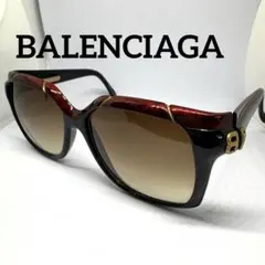 [極美品] BALENCIAGA ヴィンテージ　サングラス　　BBロゴ ボルドーのサムネイル