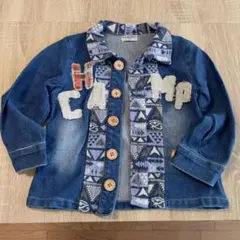 チャイルドチャンプ　刺繍付きデニムジャケットのサムネイル