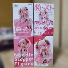 Noodle Stopper Figure 桜ミク2025ウィンク 4体セット