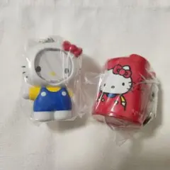 キティ ガチャ2点セット フォトフレームマスコット コインシリンダー 未使用