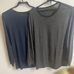 ユニクロUNIQLヒートテック 長袖 2枚セットLサイズ