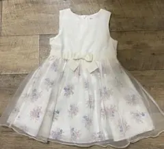 branshes フラワープリントドレス フォーマル 100 入学式 ワンピース