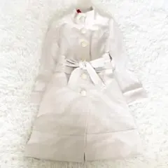 新品タグ付　アプワイザーリッシェ　訳あり　スタンドカラーコート　ベルト付