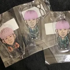 奥田力也 クリアチャーム 3点セット