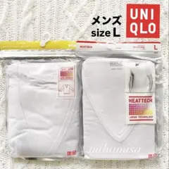 UNIQLOユニクロ ☆ ヒートテック 長袖 半袖 メンズ L