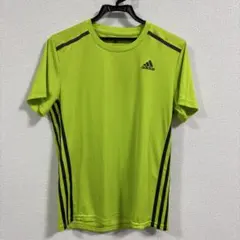 adidas climacool 蛍光イエロー Mサイズ トレーニングウェア