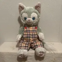 ジェラトーニS チェック柄サロペット
