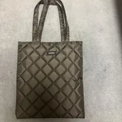 マッキントッシュ　フィロソフィー　洗練ブラウンキルティングトート