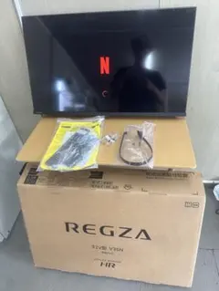 REGZA 2025年製 55インチ 55C350M 4K液晶テレビ 液晶割れ - メルカリ