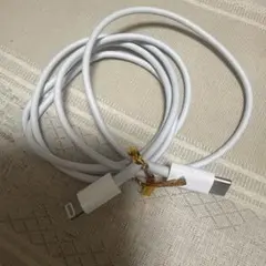 Lightningケーブル 約1メートル ホワイト
